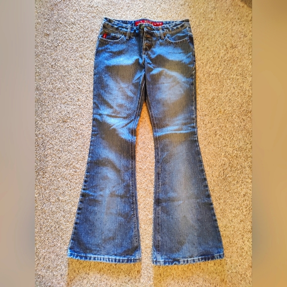 Mudd Jeans Mudd Junior Bell Bottoms With Button Down Front Poshmark